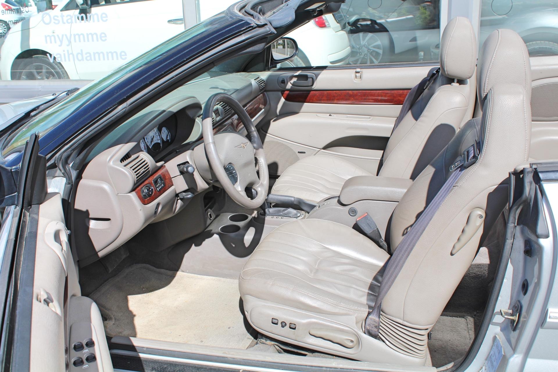 Chrysler Sebring 2.7 V6 A4 Cabrio 2d AutoStick Limited *OSAMAKSULLA ALK 99€/kk*