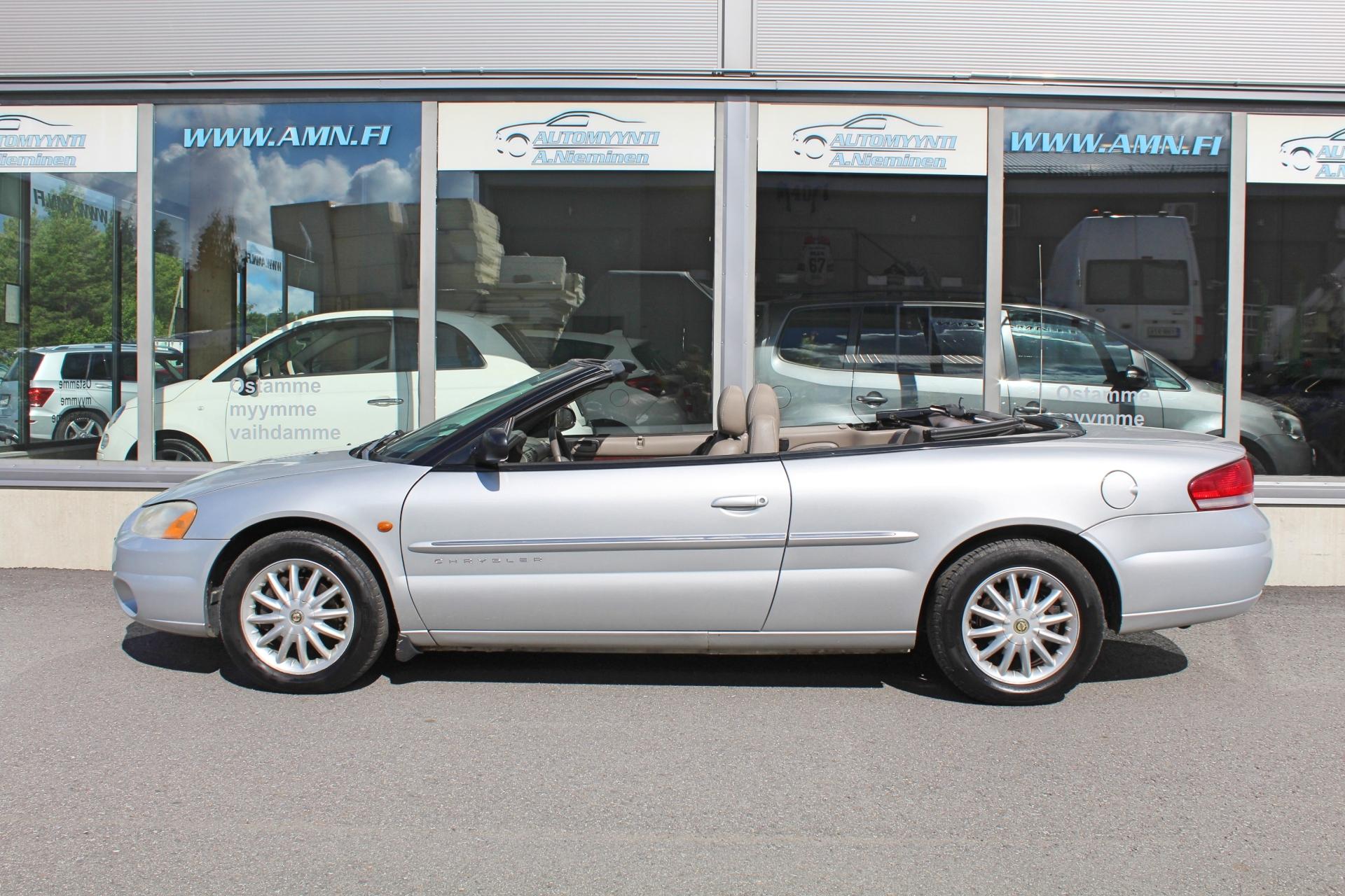 Chrysler Sebring 2.7 V6 A4 Cabrio 2d AutoStick Limited *OSAMAKSULLA ALK 99€/kk*