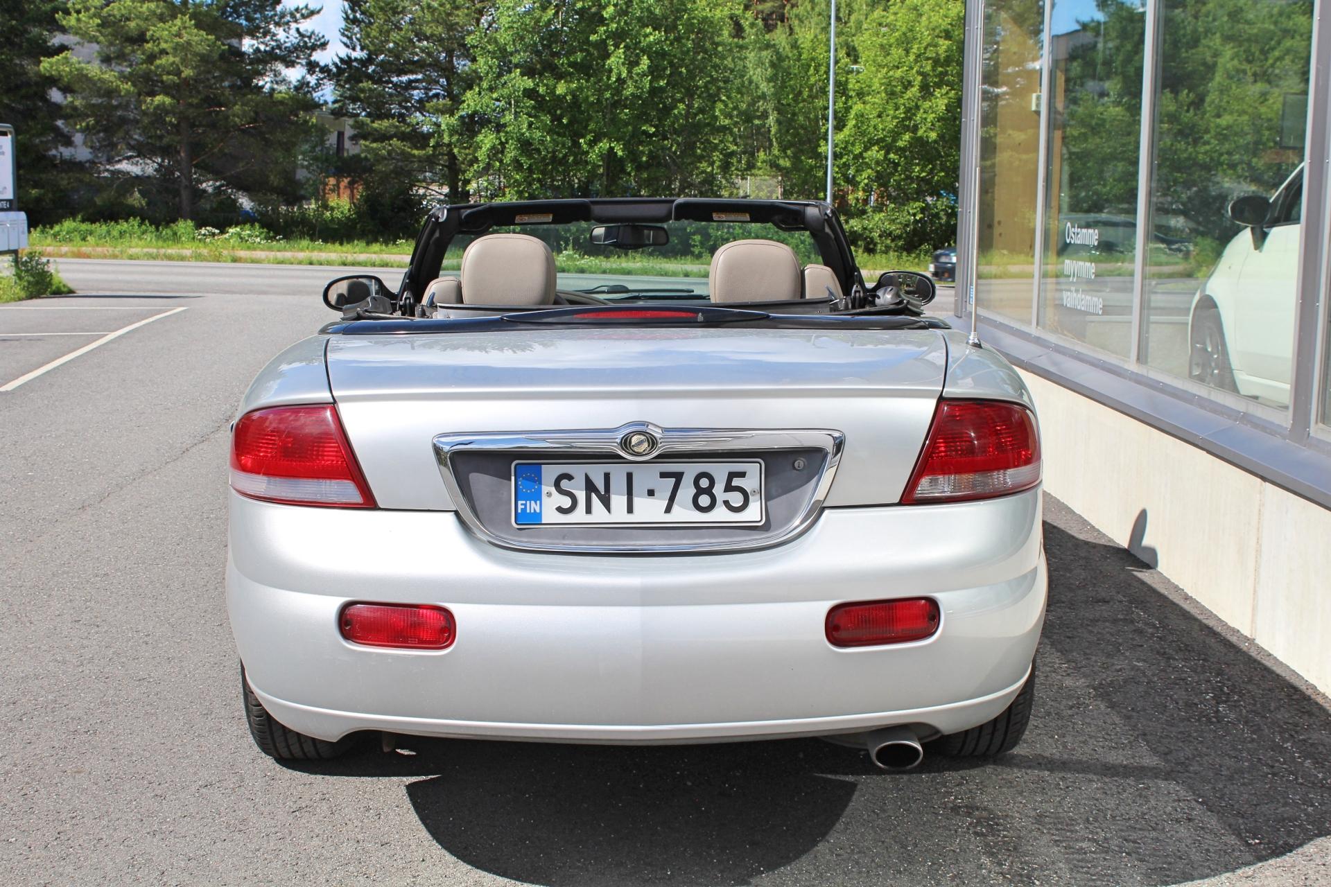 Chrysler Sebring 2.7 V6 A4 Cabrio 2d AutoStick Limited *OSAMAKSULLA ALK 99€/kk*