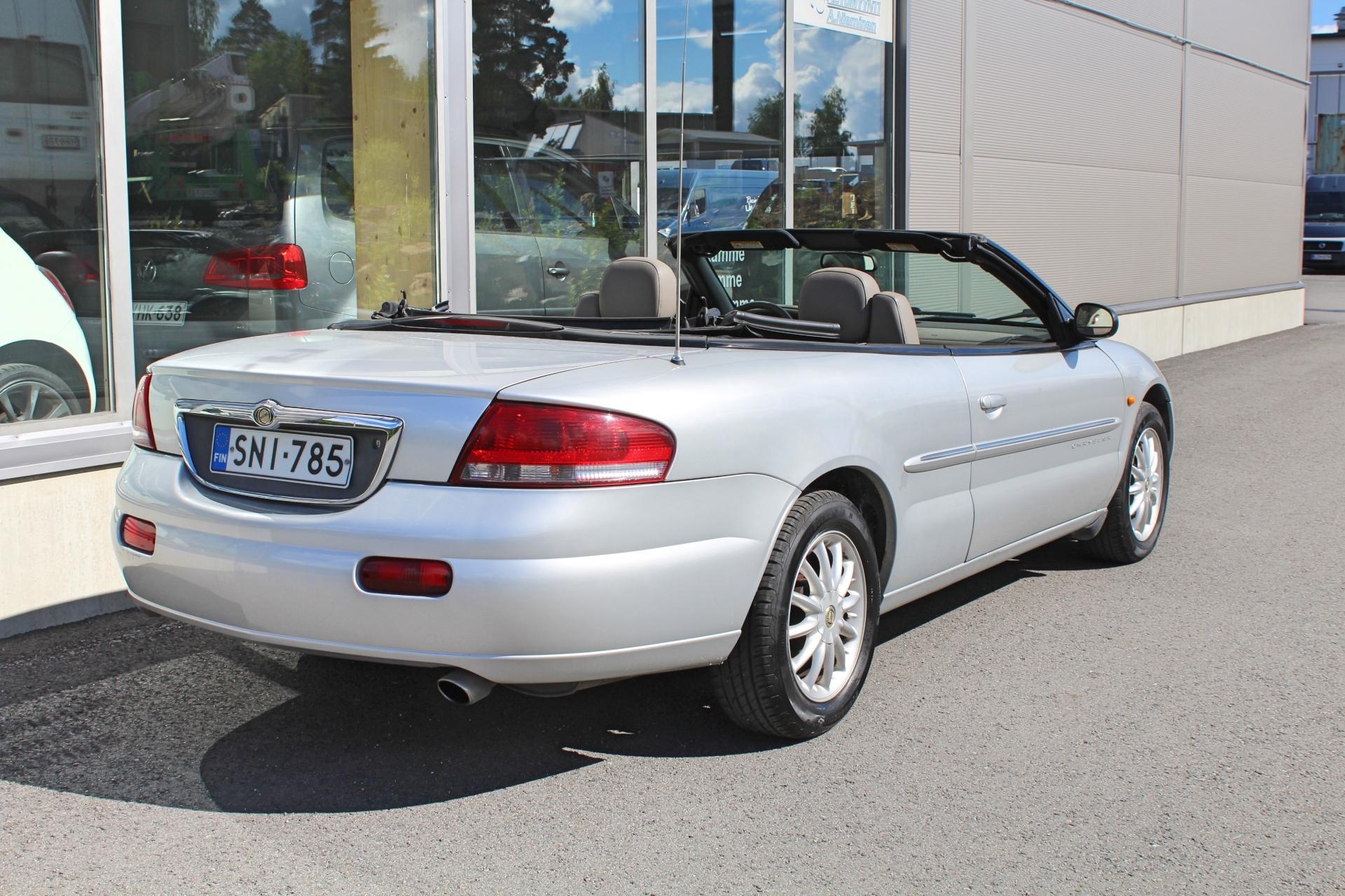 Chrysler Sebring 2.7 V6 A4 Cabrio 2d AutoStick Limited *OSAMAKSULLA ALK 99€/kk*