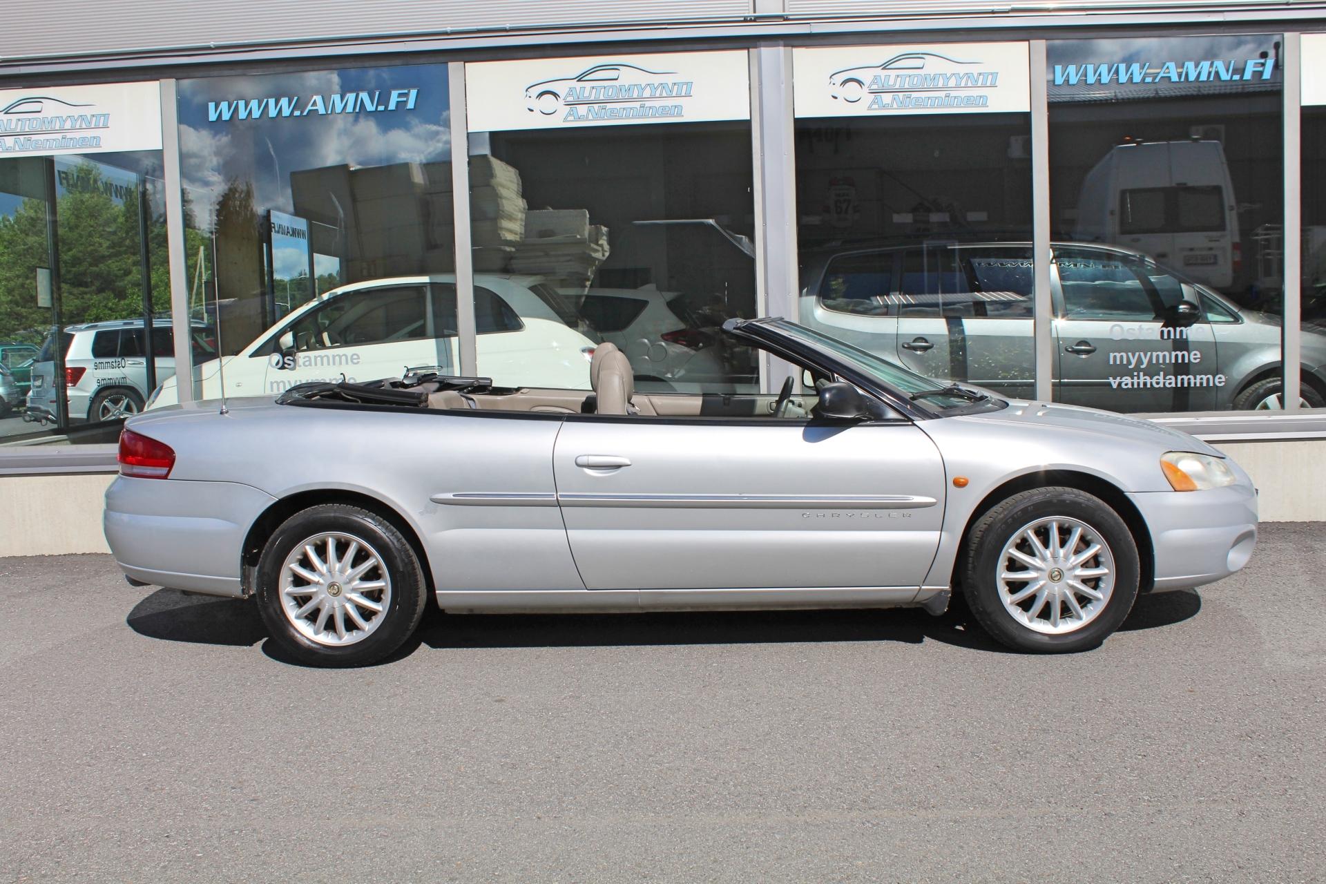 Chrysler Sebring 2.7 V6 A4 Cabrio 2d AutoStick Limited *OSAMAKSULLA ALK 99€/kk*