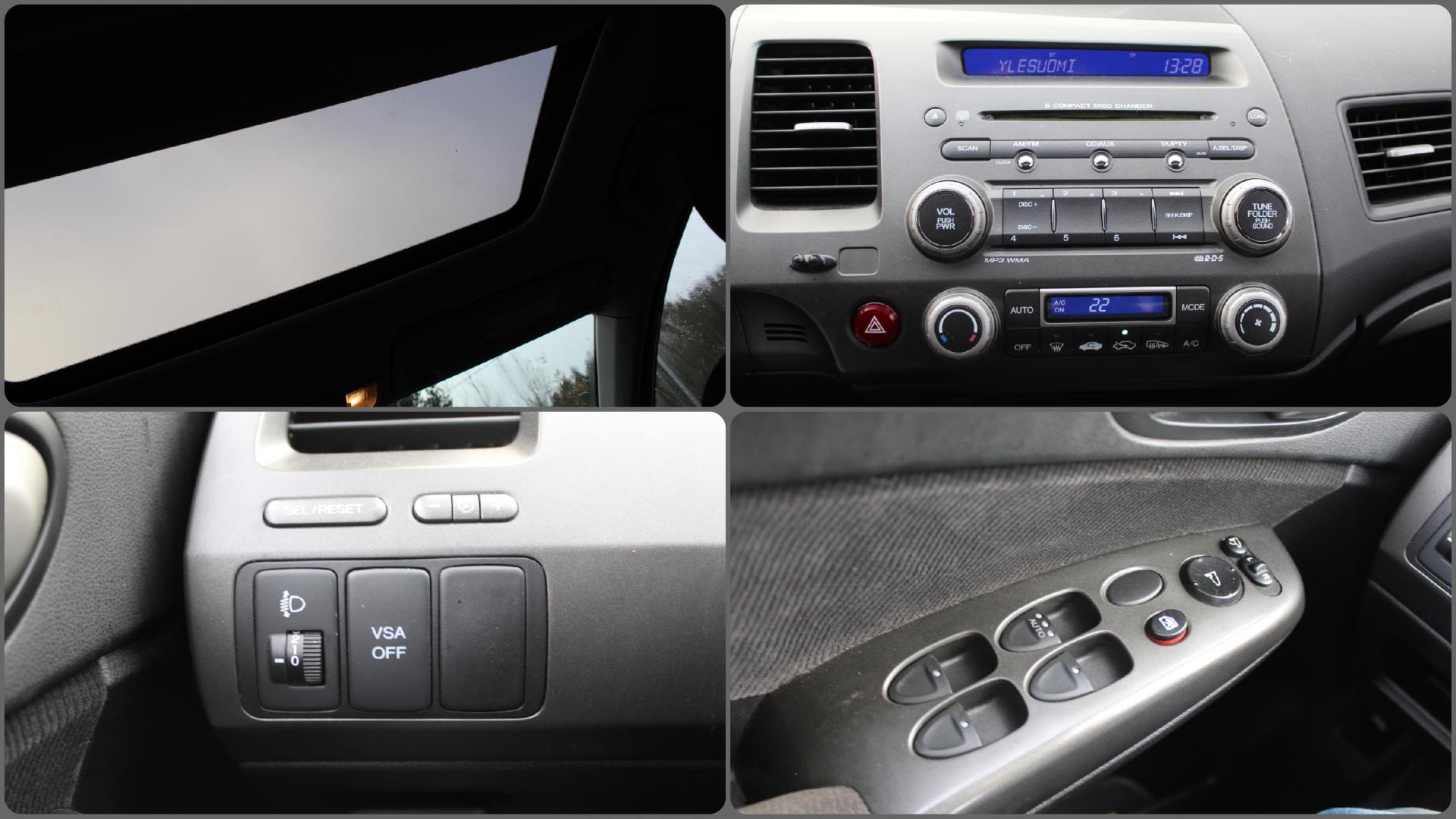 Honda Civic 1,8i AT Executive 4d *JUURI KATSASTTTU/TOIMIVA ILMASTOINTI/VETOKOUKKU*