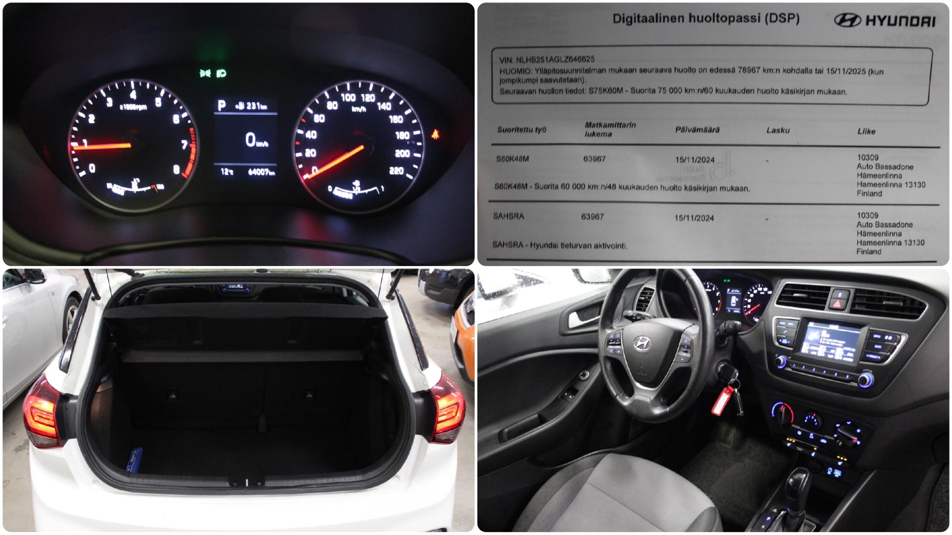 Hyundai i20 1,0 T-GDI 100 hv 7-DCT aut Fresh *TAKUU 9/2025 ASTI/JUURI HUOLLETTU*