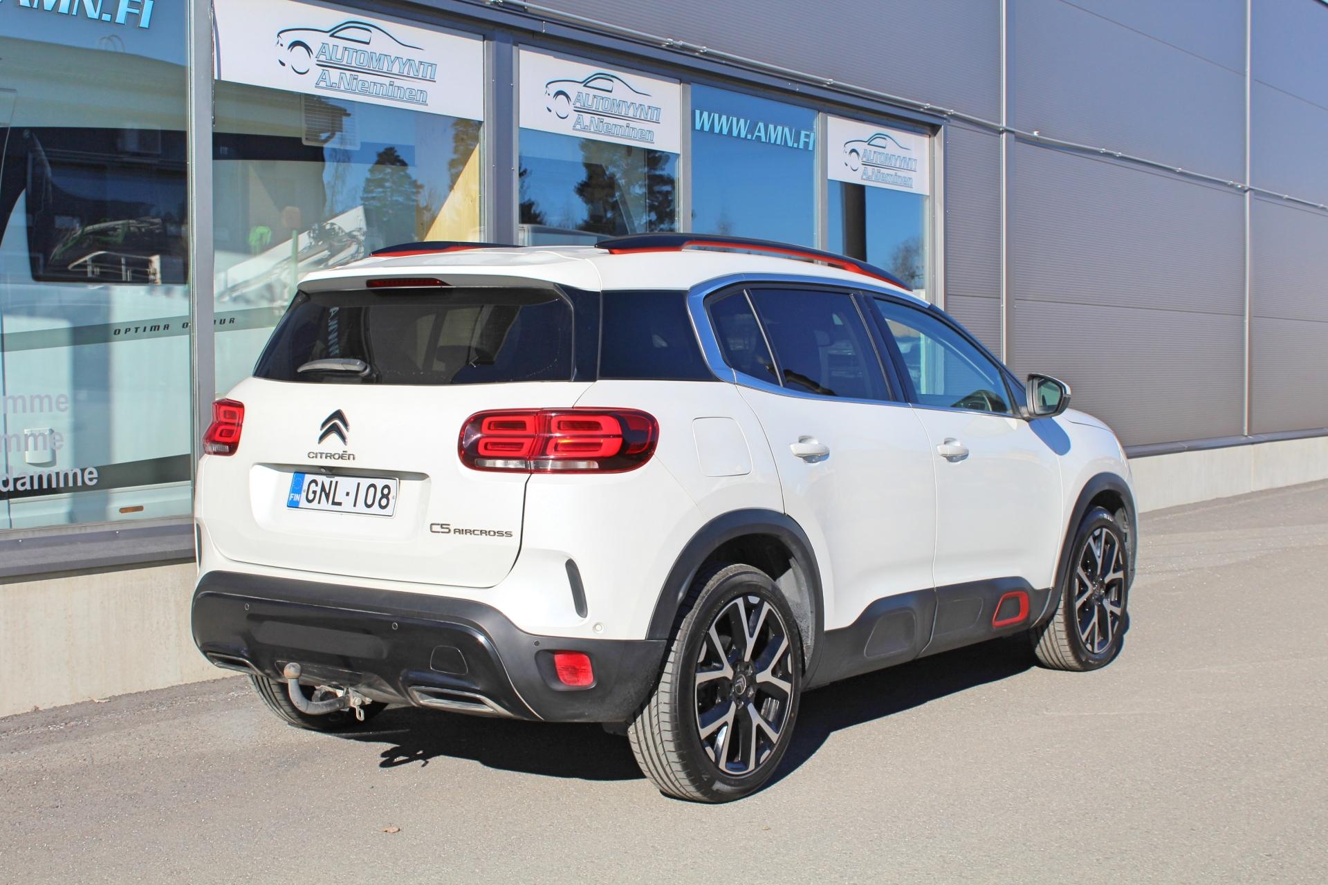 Citroen C5 Aircross BlueHDi 180 EAT8 Automaatti Shine  KORKO alk. 3,99% *WEBASTO/LED/NAVI/360-KAMERA/KOUKKU*