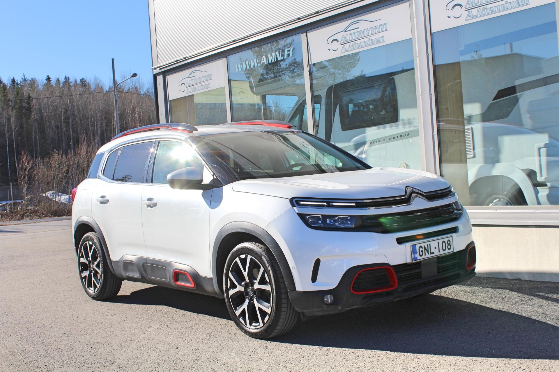 Citroen C5 Aircross BlueHDi 180 EAT8 Automaatti Shine  KORKO alk. 3,99% *WEBASTO/LED/NAVI/360-KAMERA/KOUKKU*