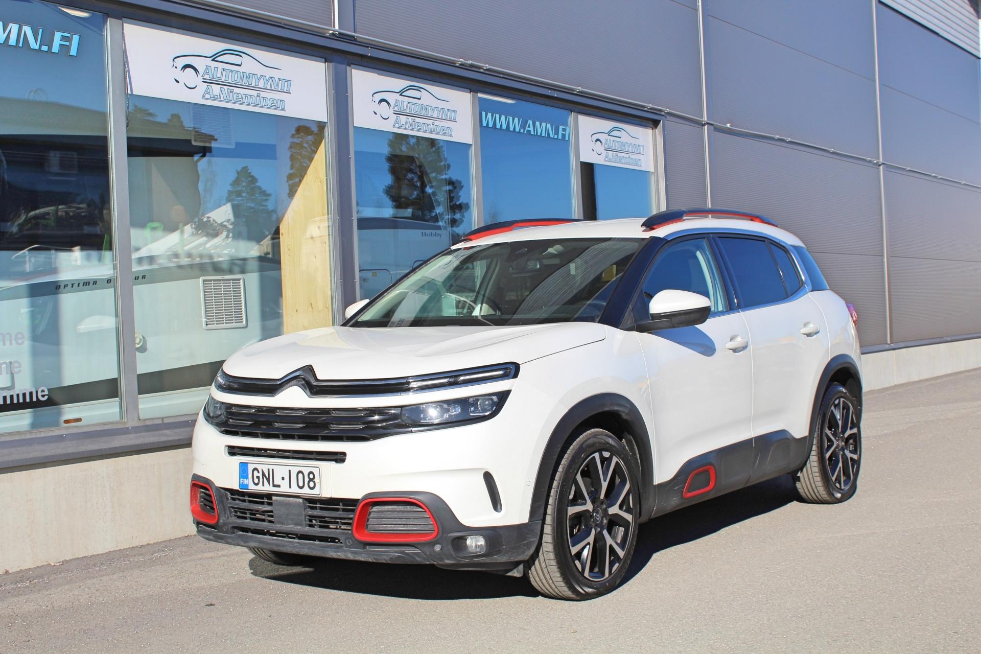 Citroen C5 Aircross BlueHDi 180 EAT8 Automaatti Shine  KORKO alk. 3,99% *WEBASTO/LED/NAVI/360-KAMERA/KOUKKU*