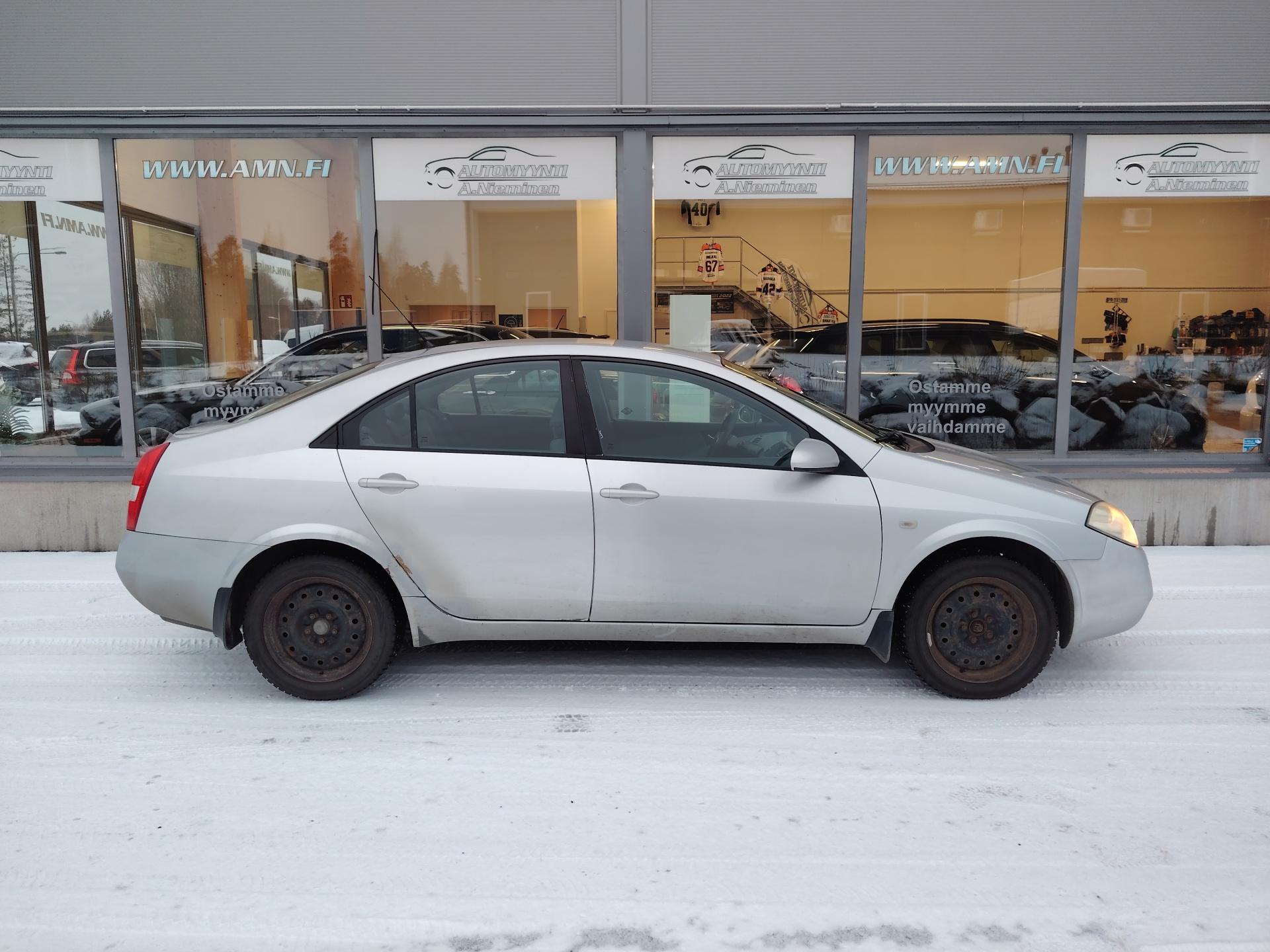 Nissan Primera 1.8 Katsastus voimassa 13.3.2026 asti. 