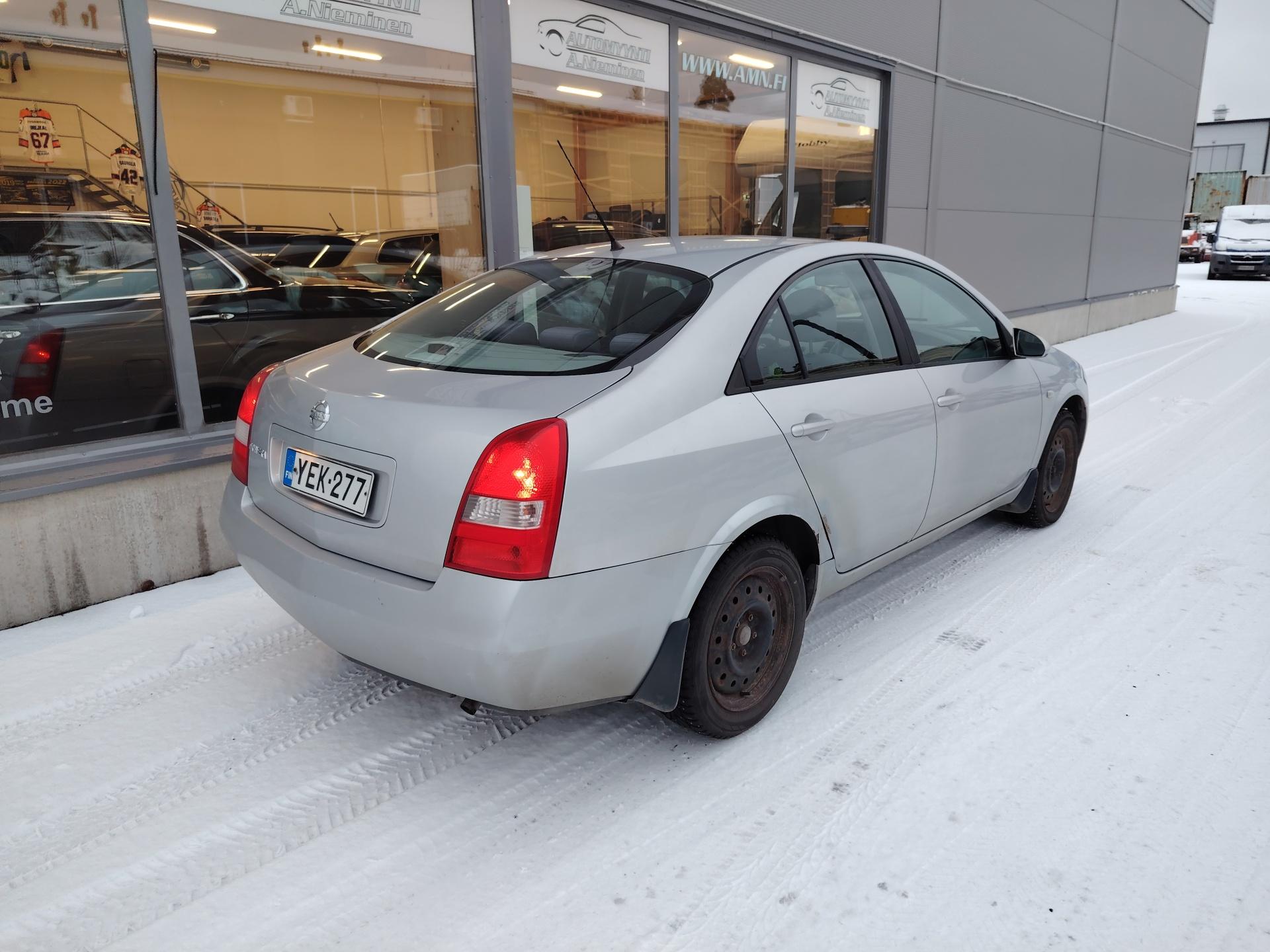 Nissan Primera 1.8 Katsastus voimassa 13.3.2026 asti. 