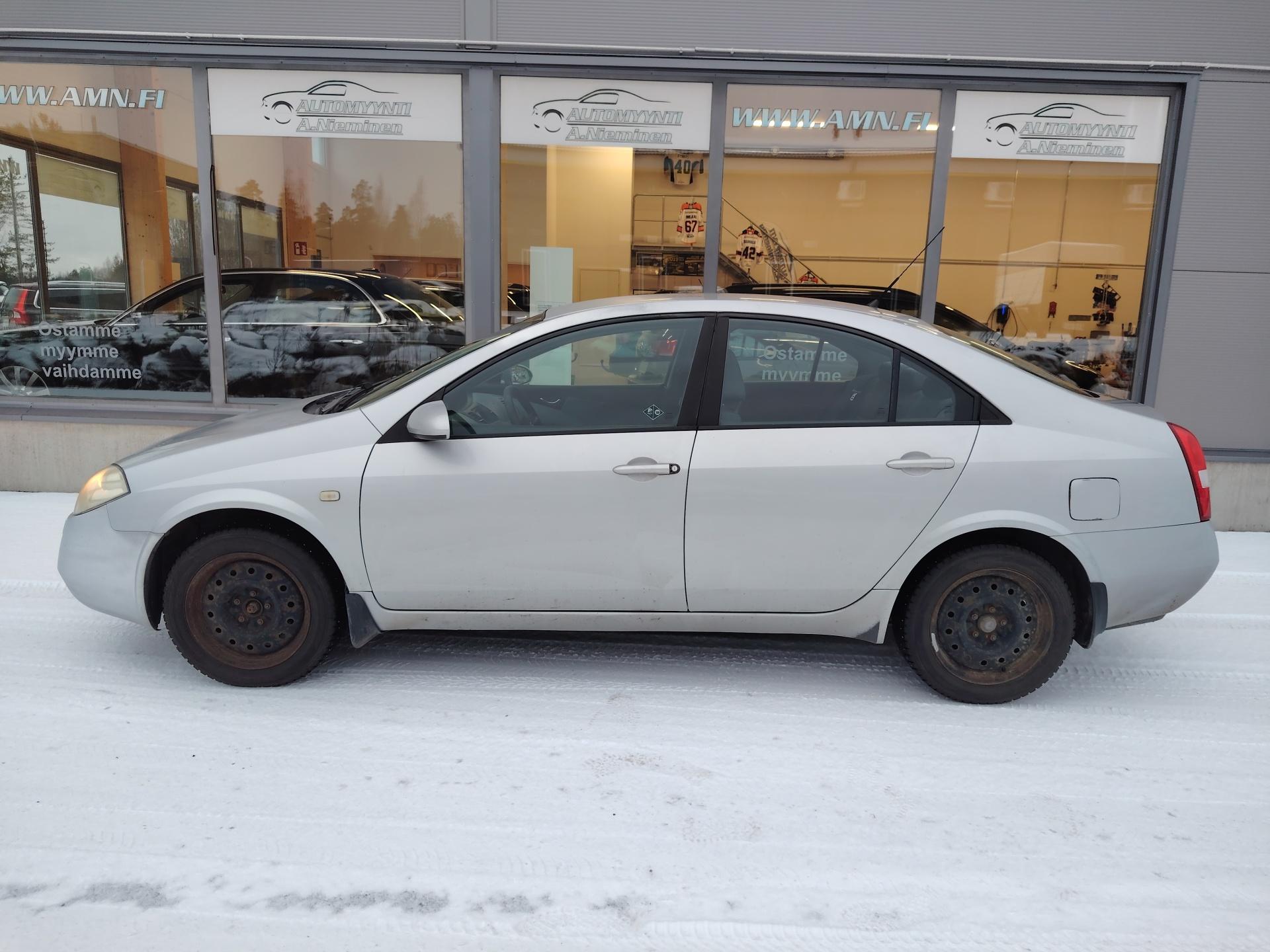 Nissan Primera 1.8 Katsastus voimassa 13.3.2026 asti. 
