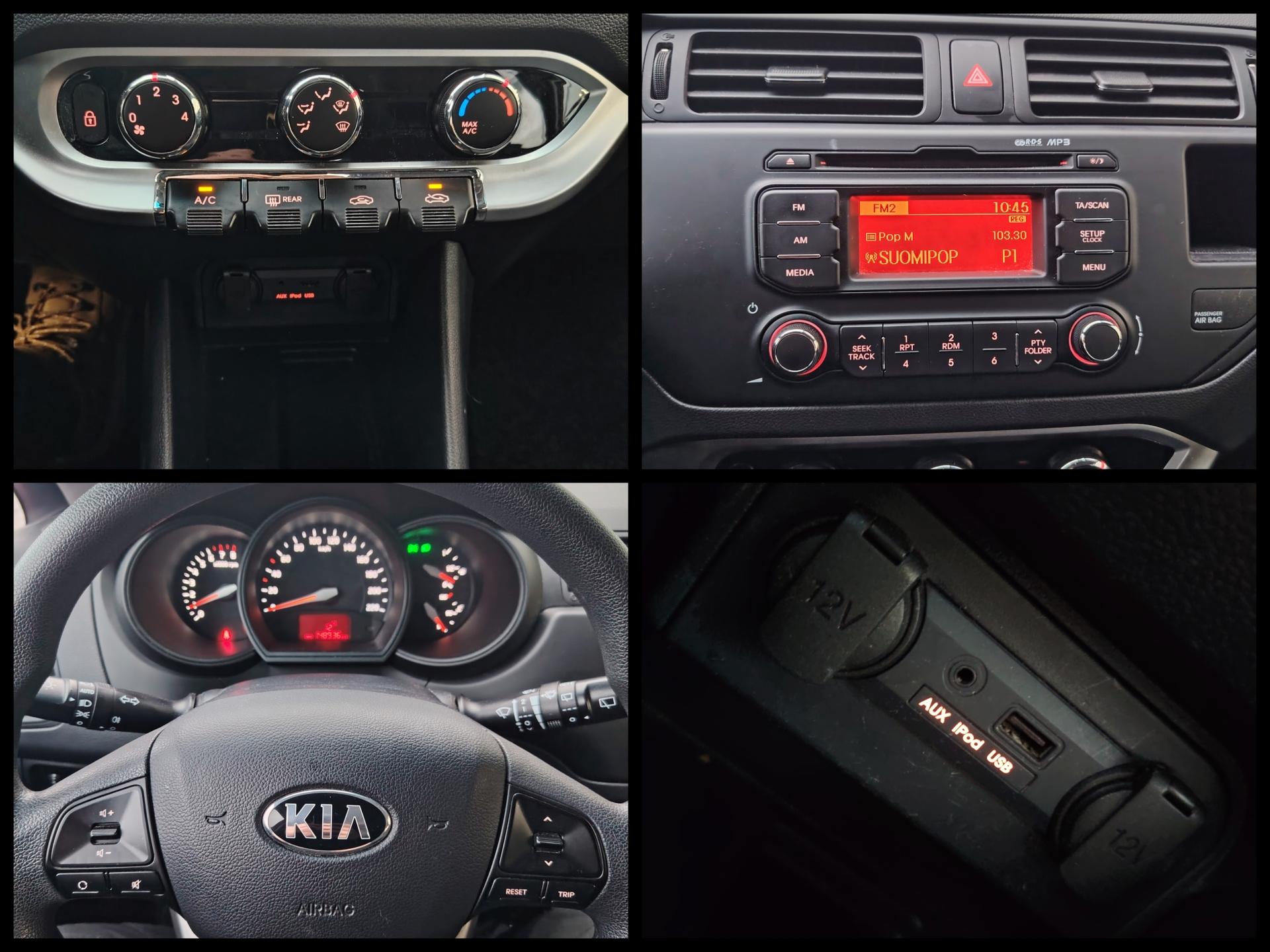 Kia Rio 1,2 ISG LX 5d EcoDynamics *JUURI HUOLLETTU JA KATSASTETTU*