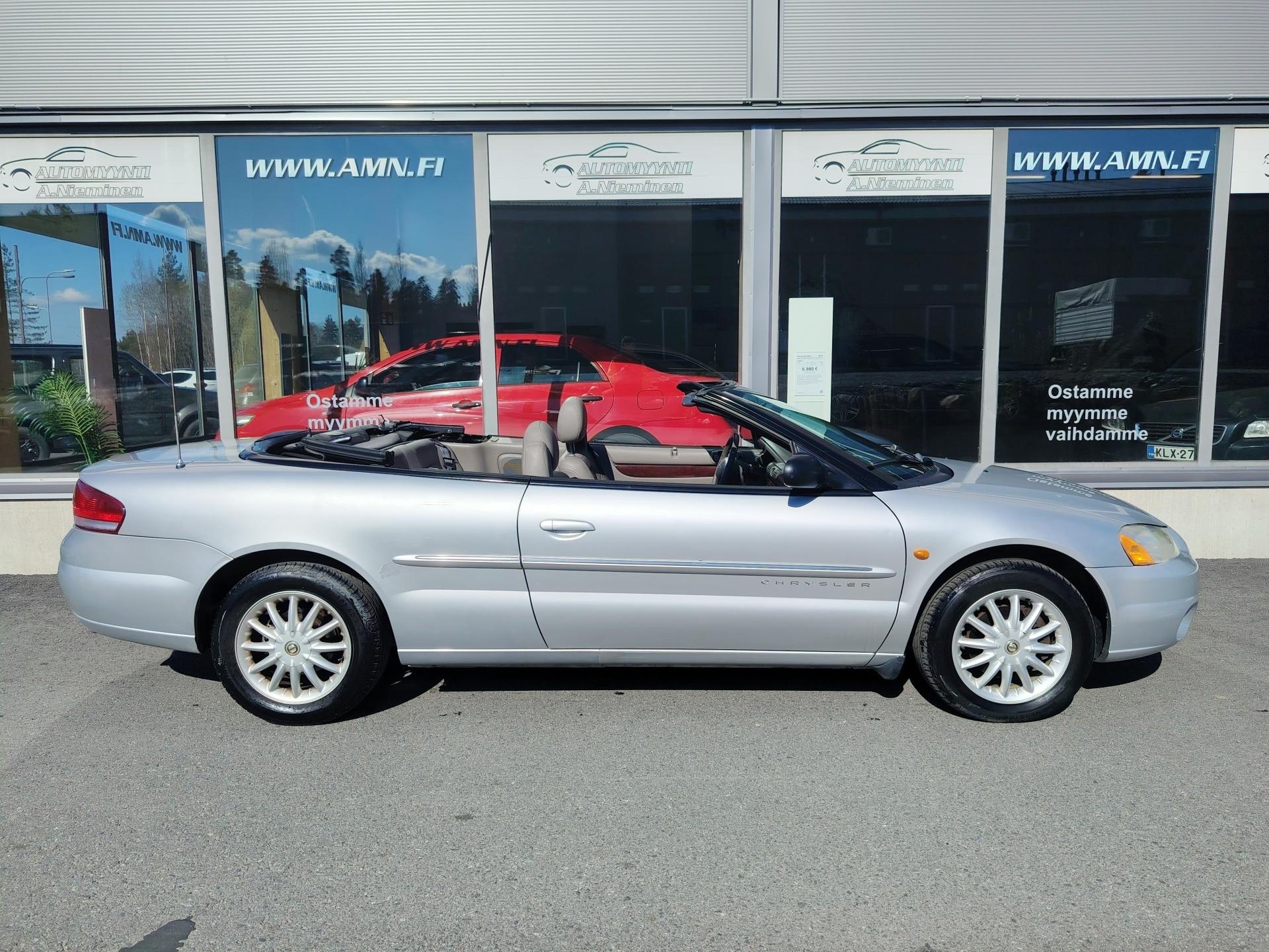 Chrysler Sebring 2.7 V6 A4 Cabrio 2d AutoStick Limited *OSAMAKSULLA ALK 69€/kk*