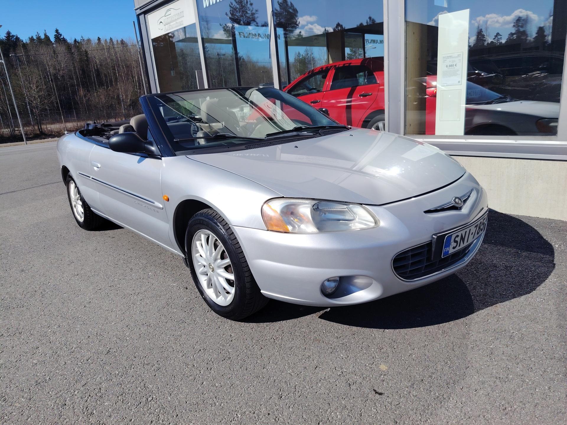 Chrysler Sebring 2.7 V6 A4 Cabrio 2d AutoStick Limited *OSAMAKSULLA ALK 69€/kk*