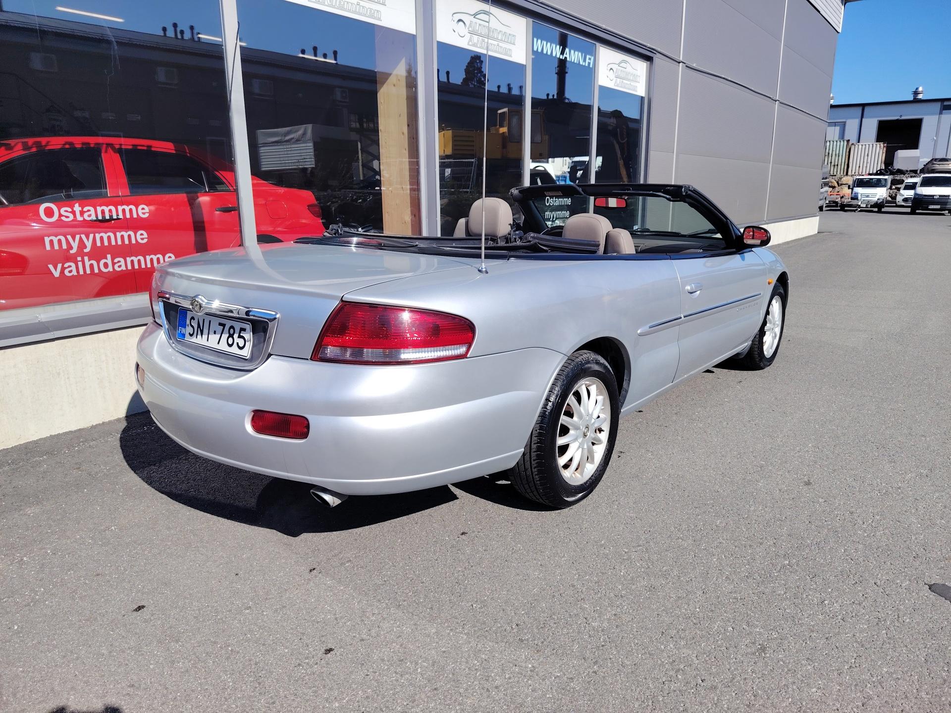 Chrysler Sebring 2.7 V6 A4 Cabrio 2d AutoStick Limited *OSAMAKSULLA ALK 69€/kk*