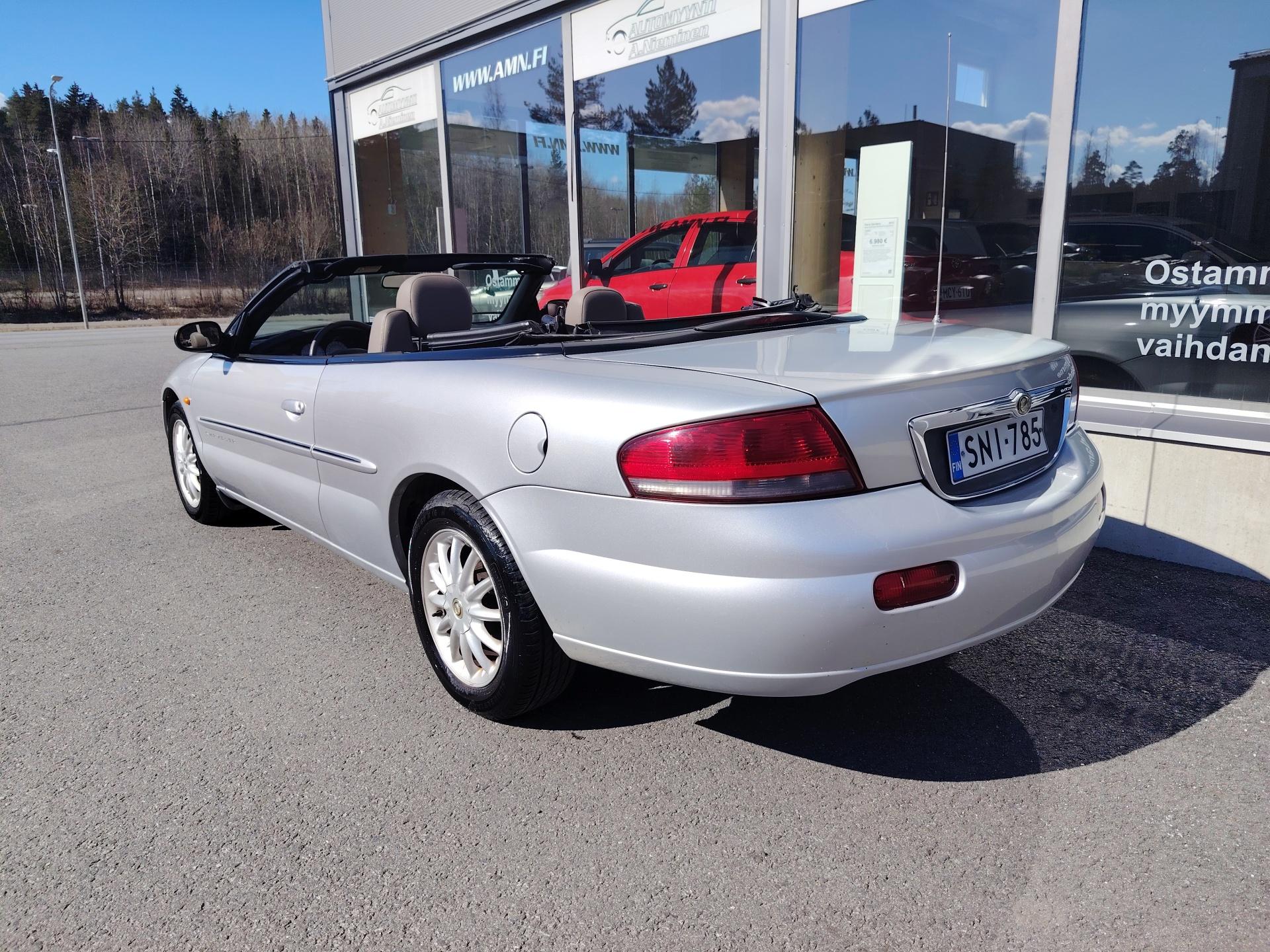 Chrysler Sebring 2.7 V6 A4 Cabrio 2d AutoStick Limited *OSAMAKSULLA ALK 69€/kk*