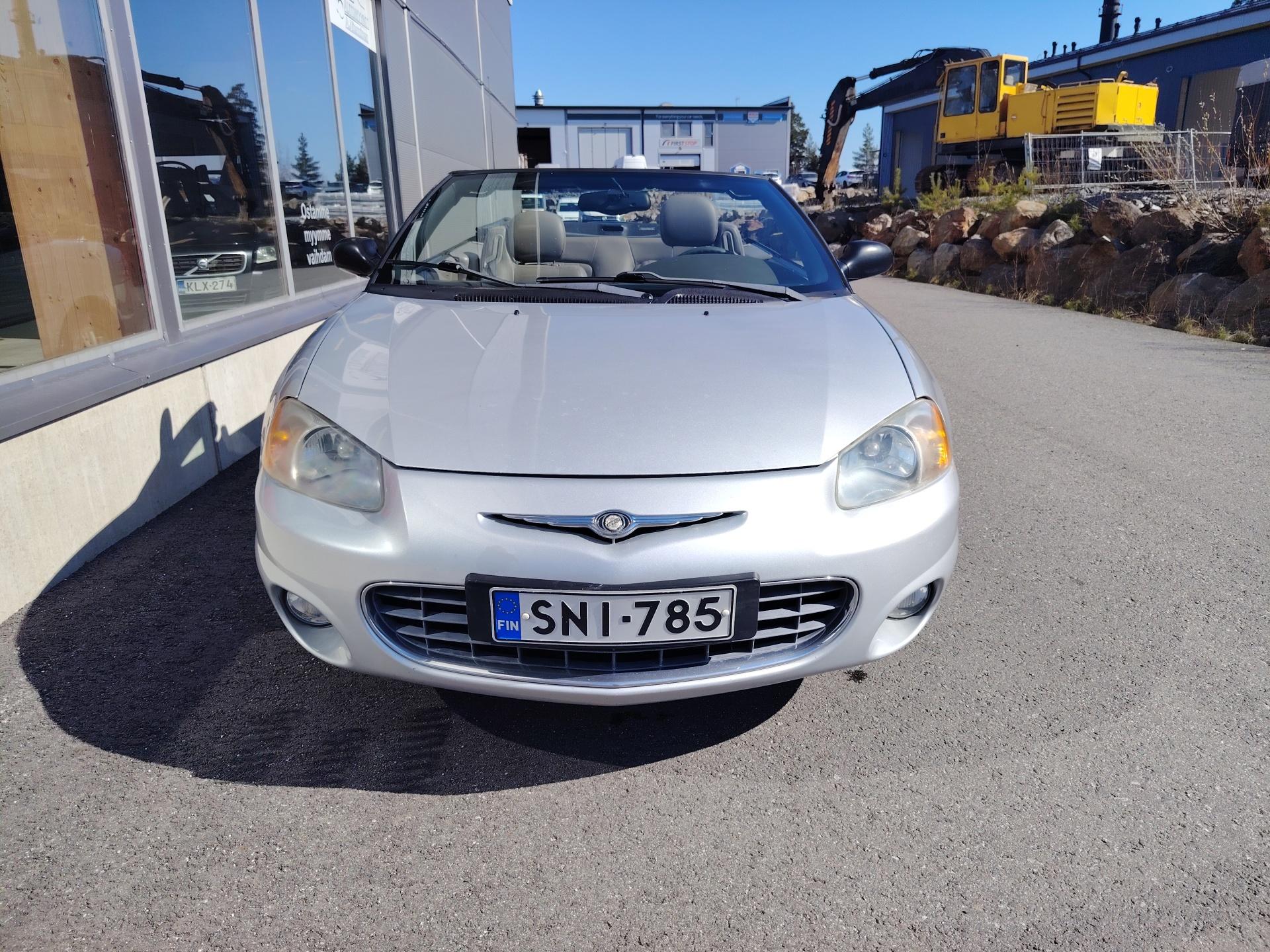 Chrysler Sebring 2.7 V6 A4 Cabrio 2d AutoStick Limited *OSAMAKSULLA ALK 69€/kk*