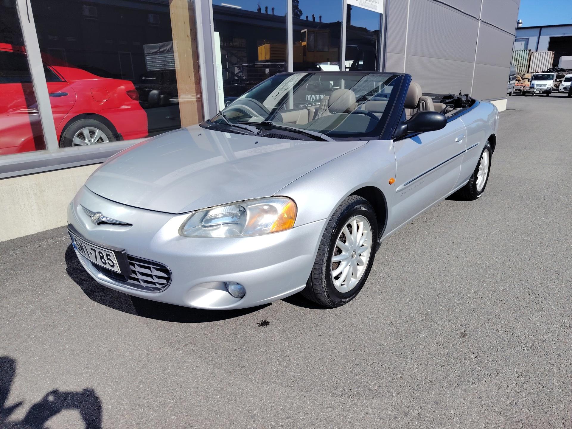 Chrysler Sebring 2.7 V6 A4 Cabrio 2d AutoStick Limited *OSAMAKSULLA ALK 69€/kk*