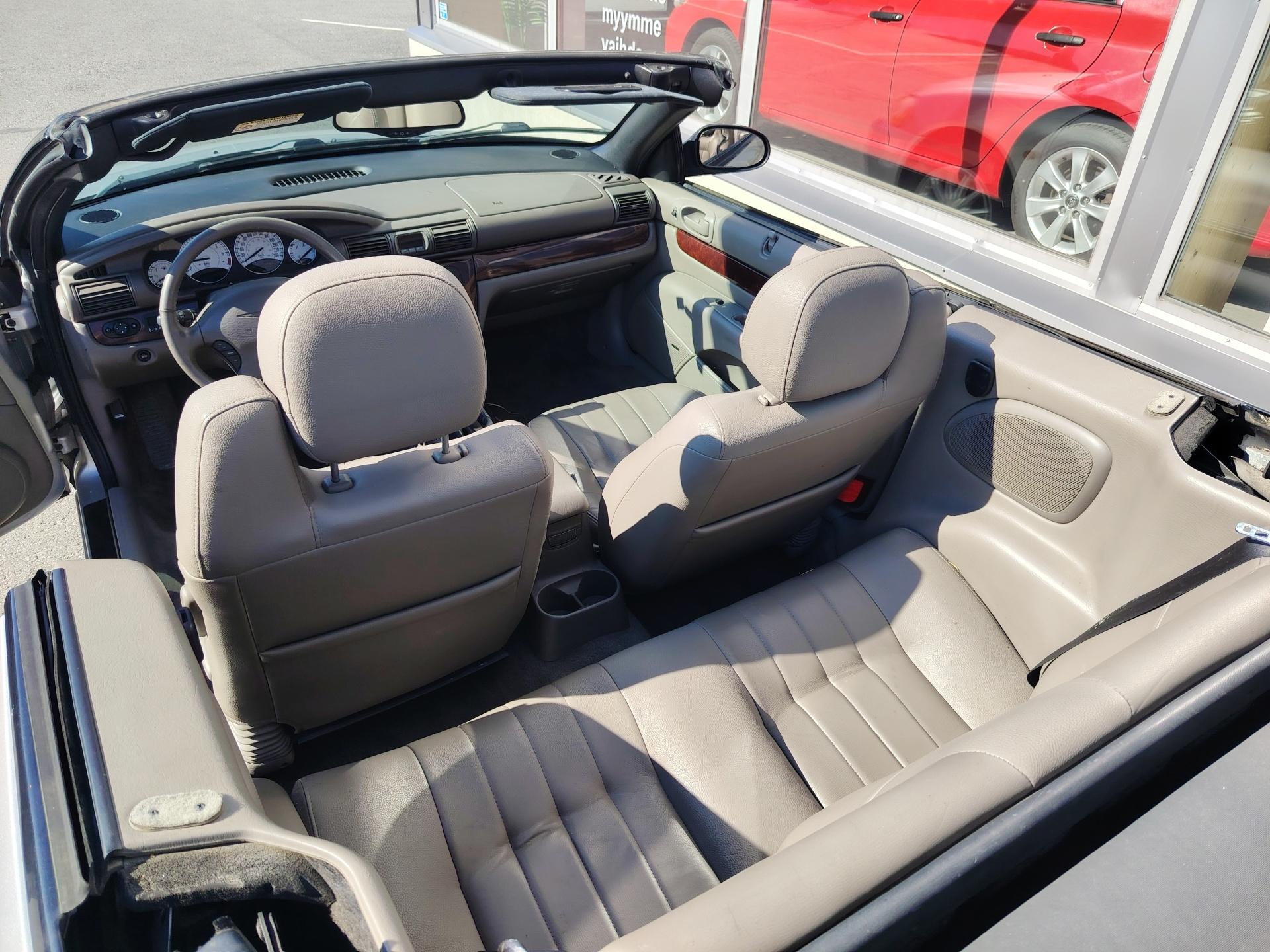 Chrysler Sebring 2.7 V6 A4 Cabrio 2d AutoStick Limited *OSAMAKSULLA ALK 69€/kk*