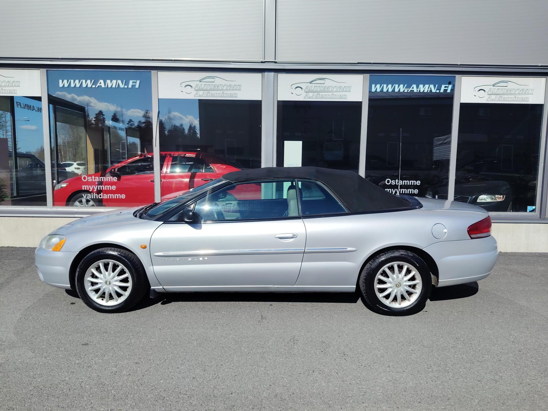 Chrysler Sebring 2.7 V6 A4 Cabrio 2d AutoStick Limited *OSAMAKSULLA ALK 69€/kk*